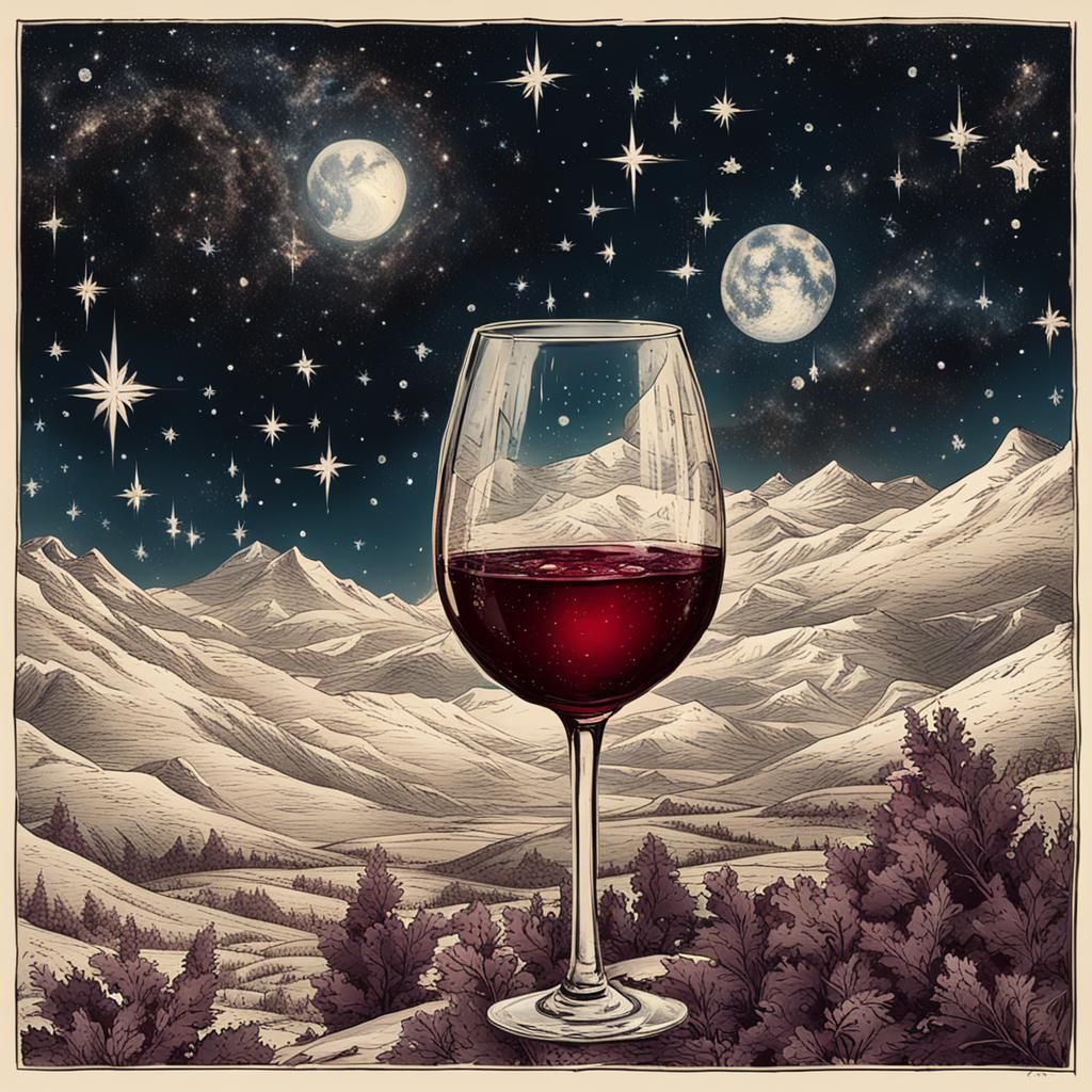 Orion: Sipping the Heavens' Wine
