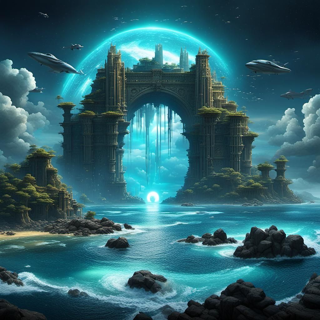 Temporal Island: Time Portals in the Indian Ocean