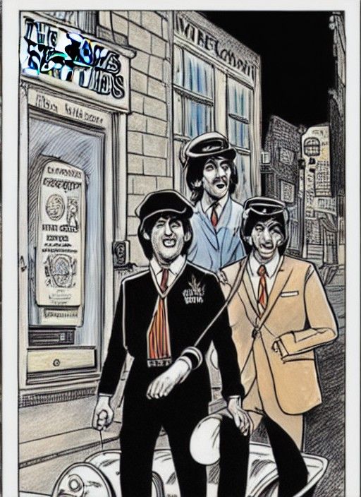 Lovely Rita: Cartoon-Style Meter Maid Illustration