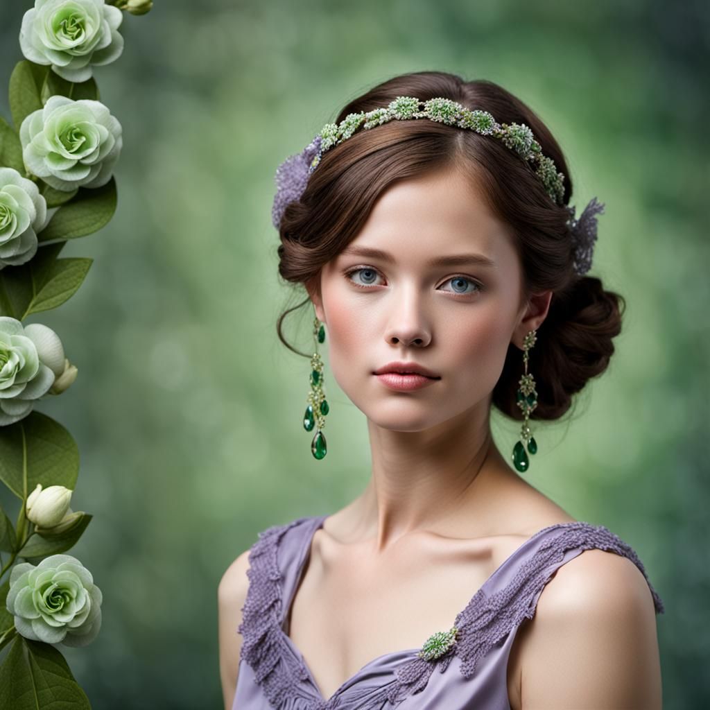 Abstract Field of Green