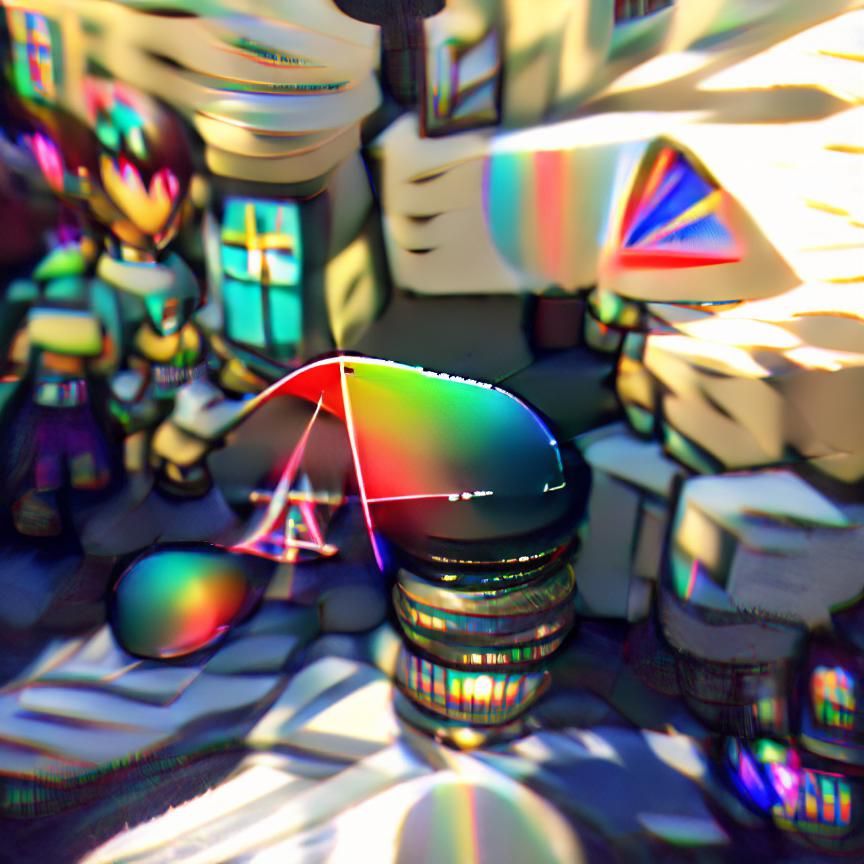 Chromatic Aberration Visualized: A Lens Defect