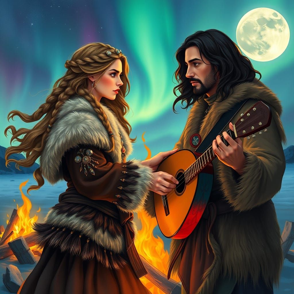 Nordic Saami Princess Meets Middle Eastern Bedouin in Enchan...