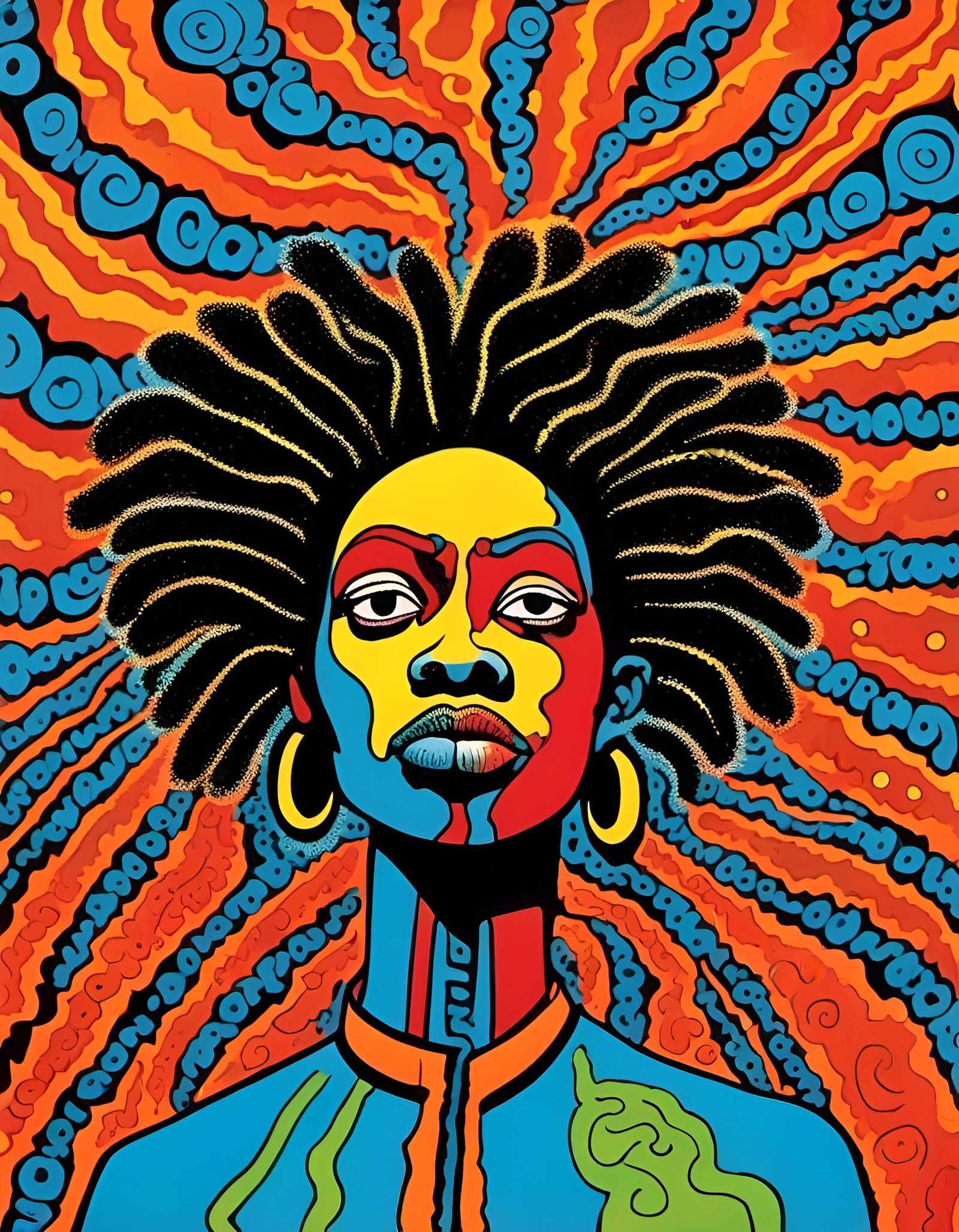 The rainbowLocks Girl