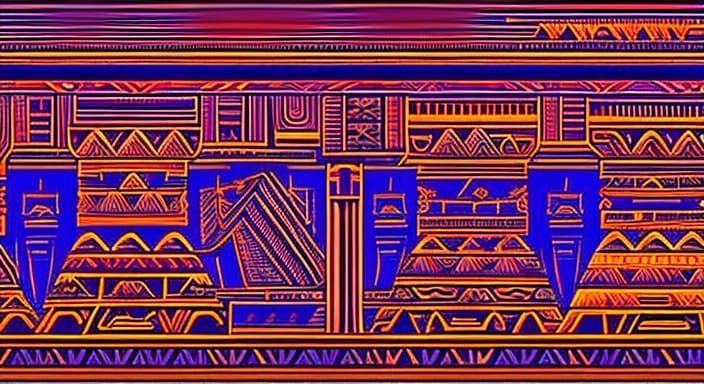 Fantasy Temple Painting