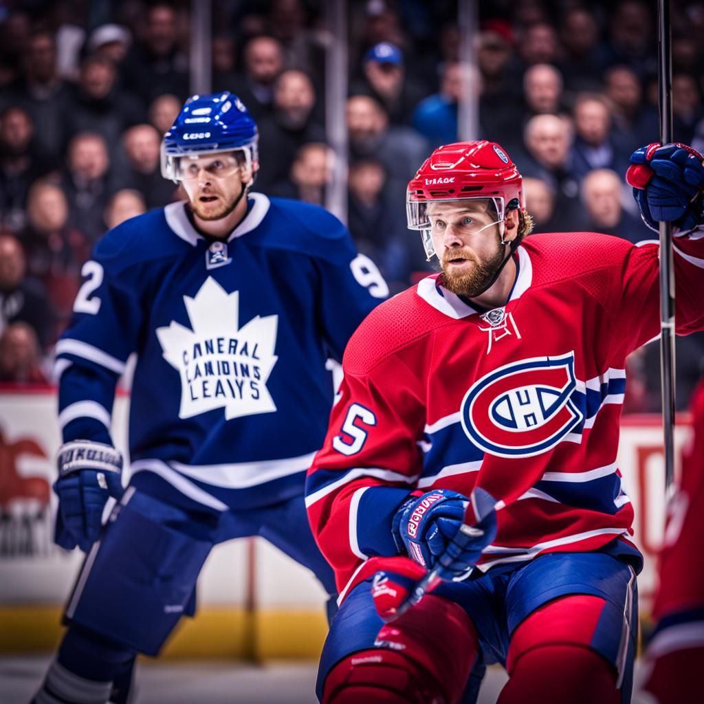 Montreal Canadians vs Toronto Maple Leafs Game