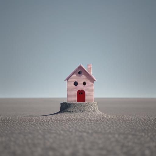 Dreamcore Pink House