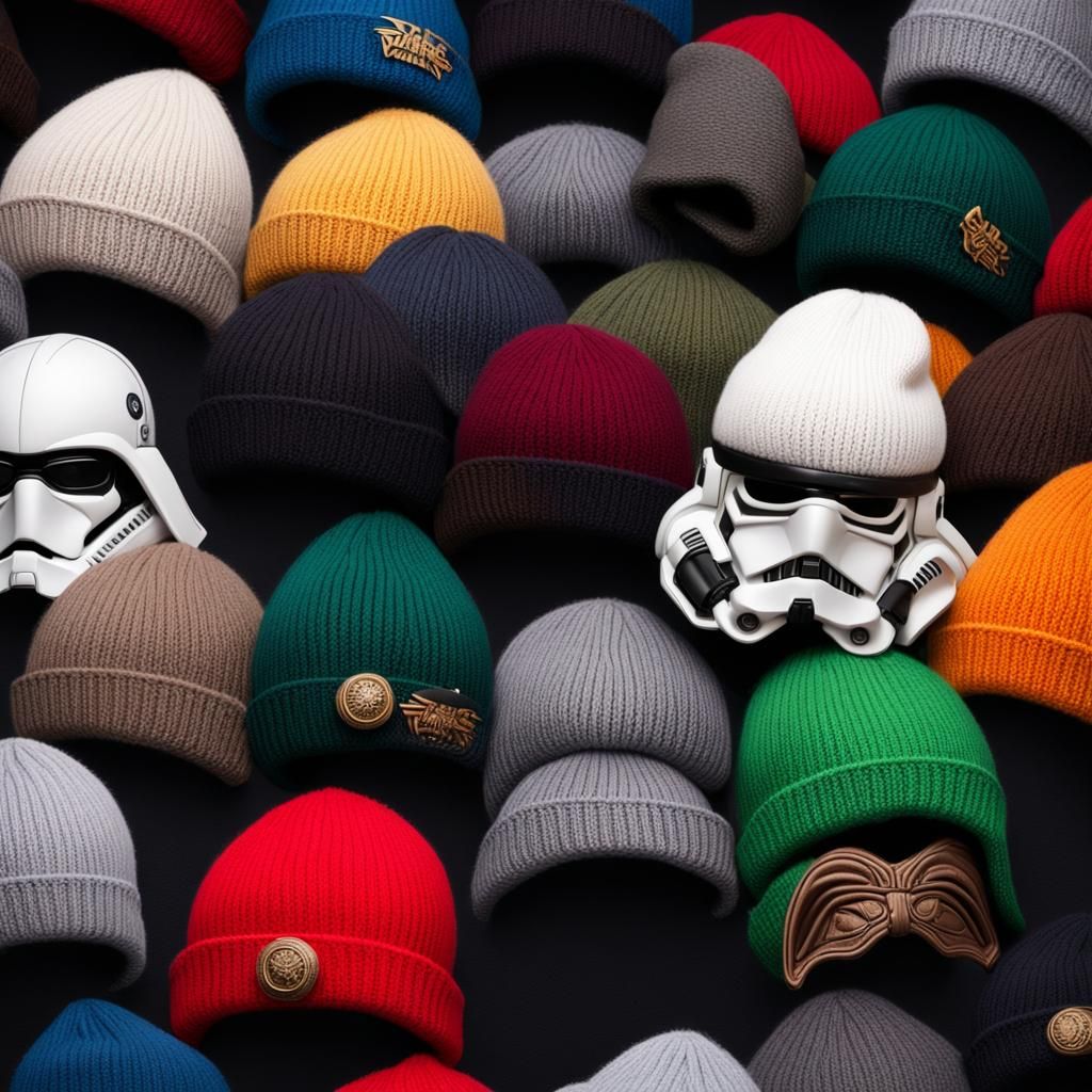 Wizards in Beanies Battle on the Death Star
