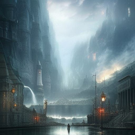 Desolate Reality: Detailed Matte Painting in Unreal Engine