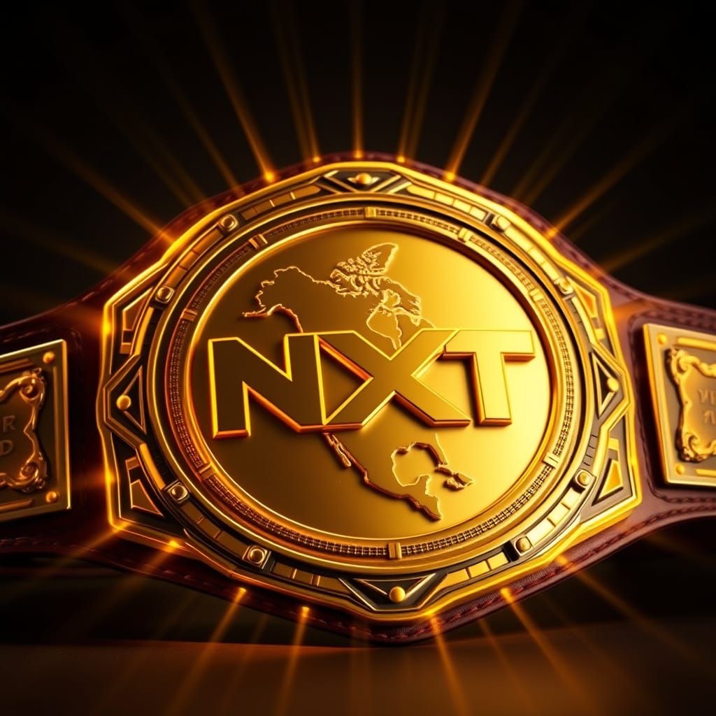 NXT Championship Belt in Biomechanical Style