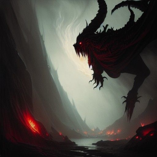 The Balrog of Khazad Dum