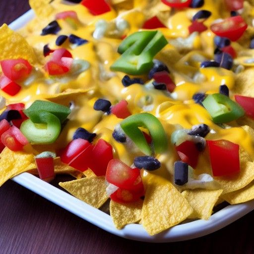 Professional Photography of Delicious Nachos