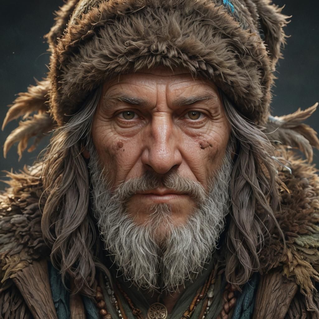 Grizzled Gruff Druid