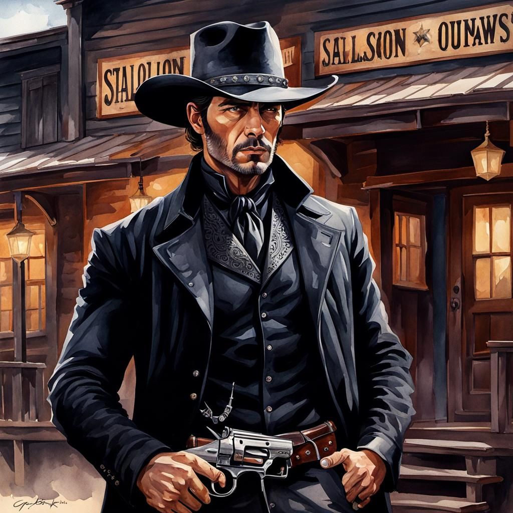 Handsome outlaw