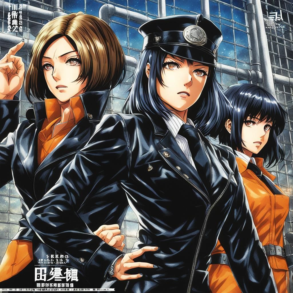 Vintage Magazine Cover Art: Meiko Shiraki in Leather