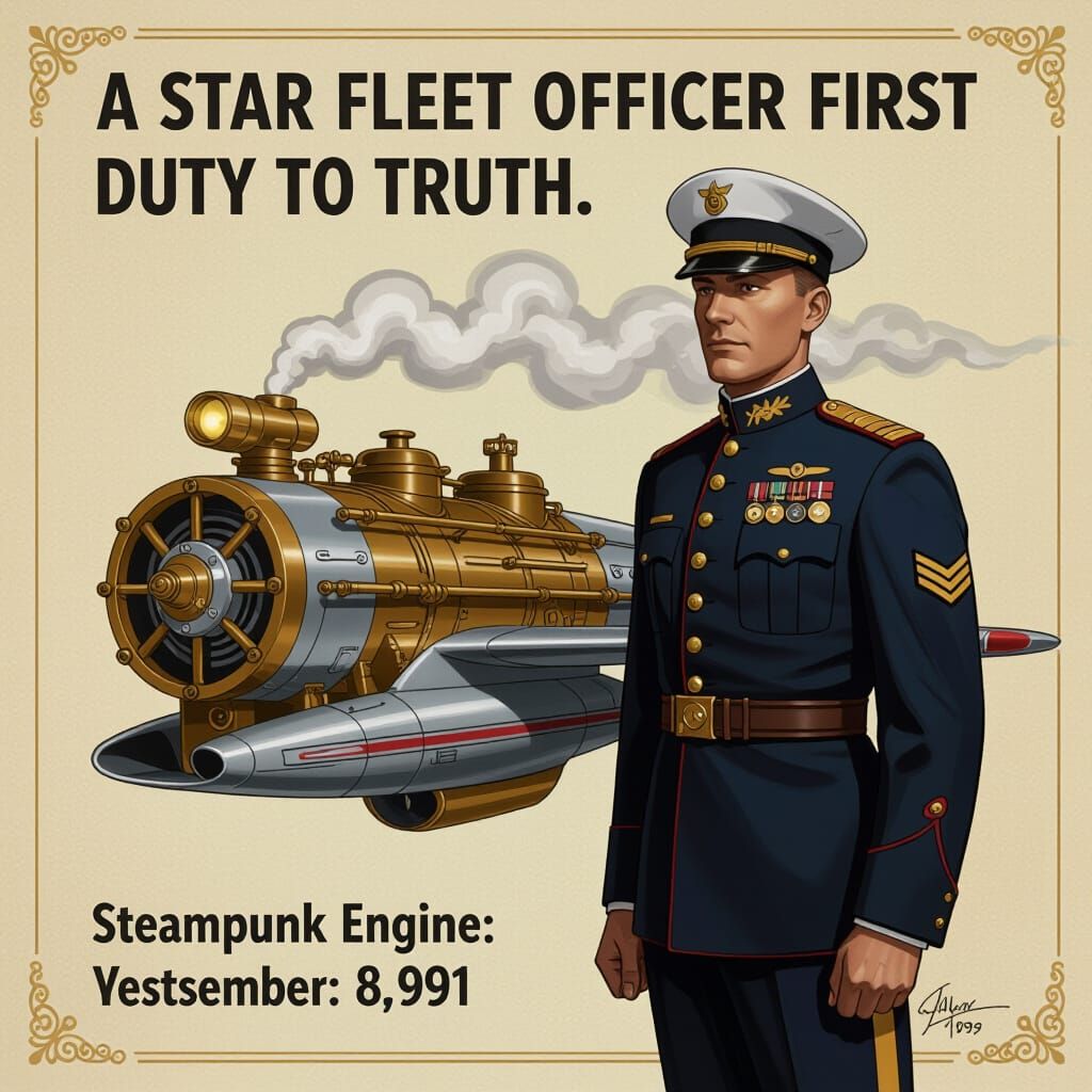 Steampunk Engine: A Starfleet Officer's Truth