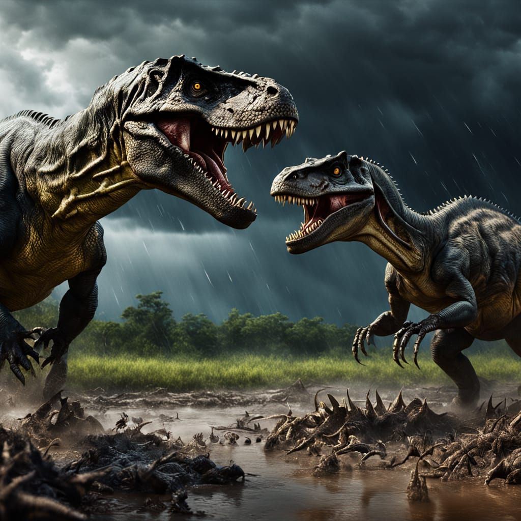 Allosaurus vs Ceratosaurus: Epic Dinosaur Clash
