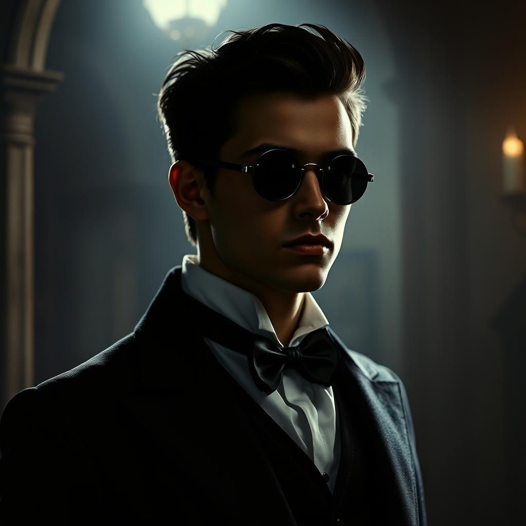 Vampire Count in the Style of Gothic Romanticism