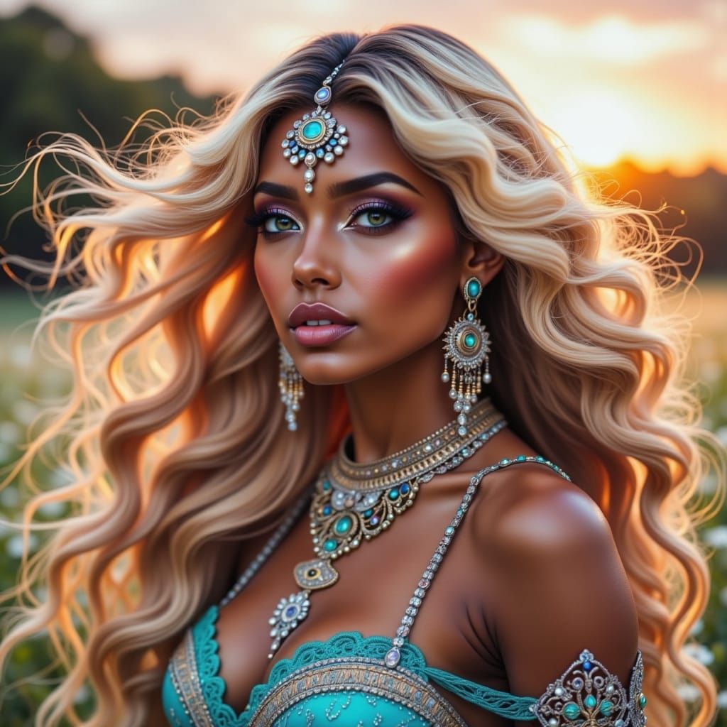 Transgender Woman Portrait: Faerie Chic Style