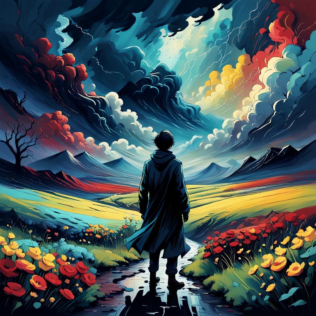 Chaos and Harmony: Abstract Landscape Art