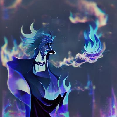 Hades Game Logo: A Fiery Skull Design