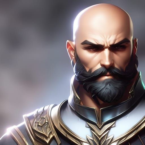 Dark Fantasy Ranger Portrait in 8K Resolution