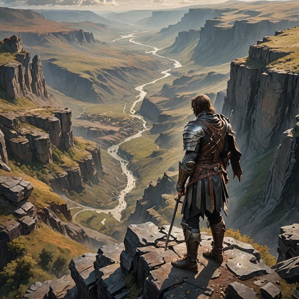 Cliffside Warrior Oversees Valley War