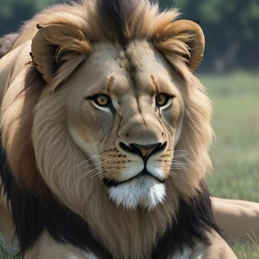 Majestic Lions in the Wild