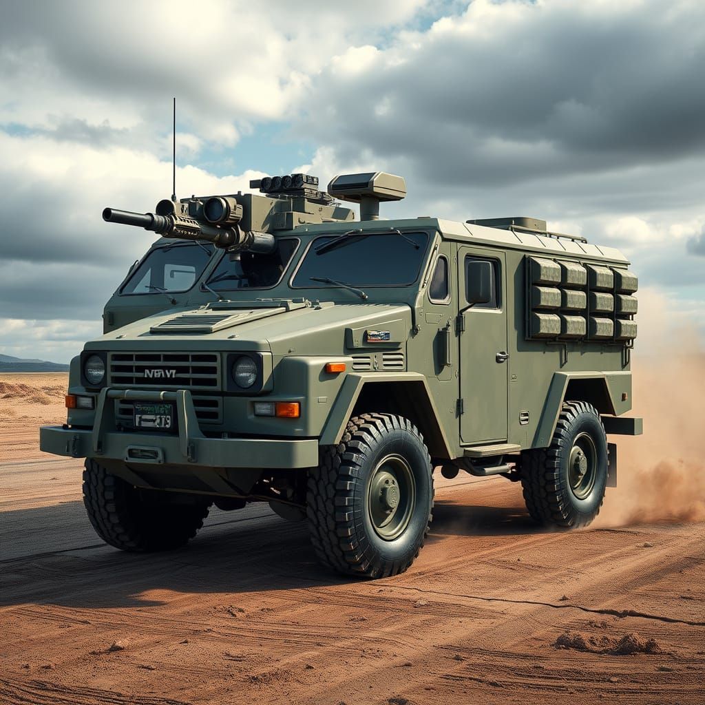 realistic tactical vehicle