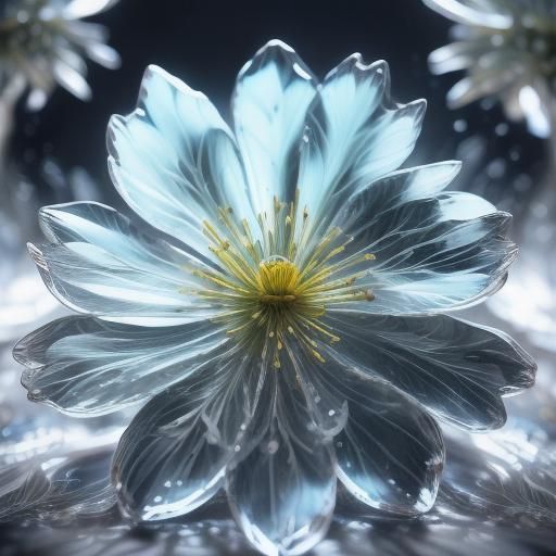 Glass flower