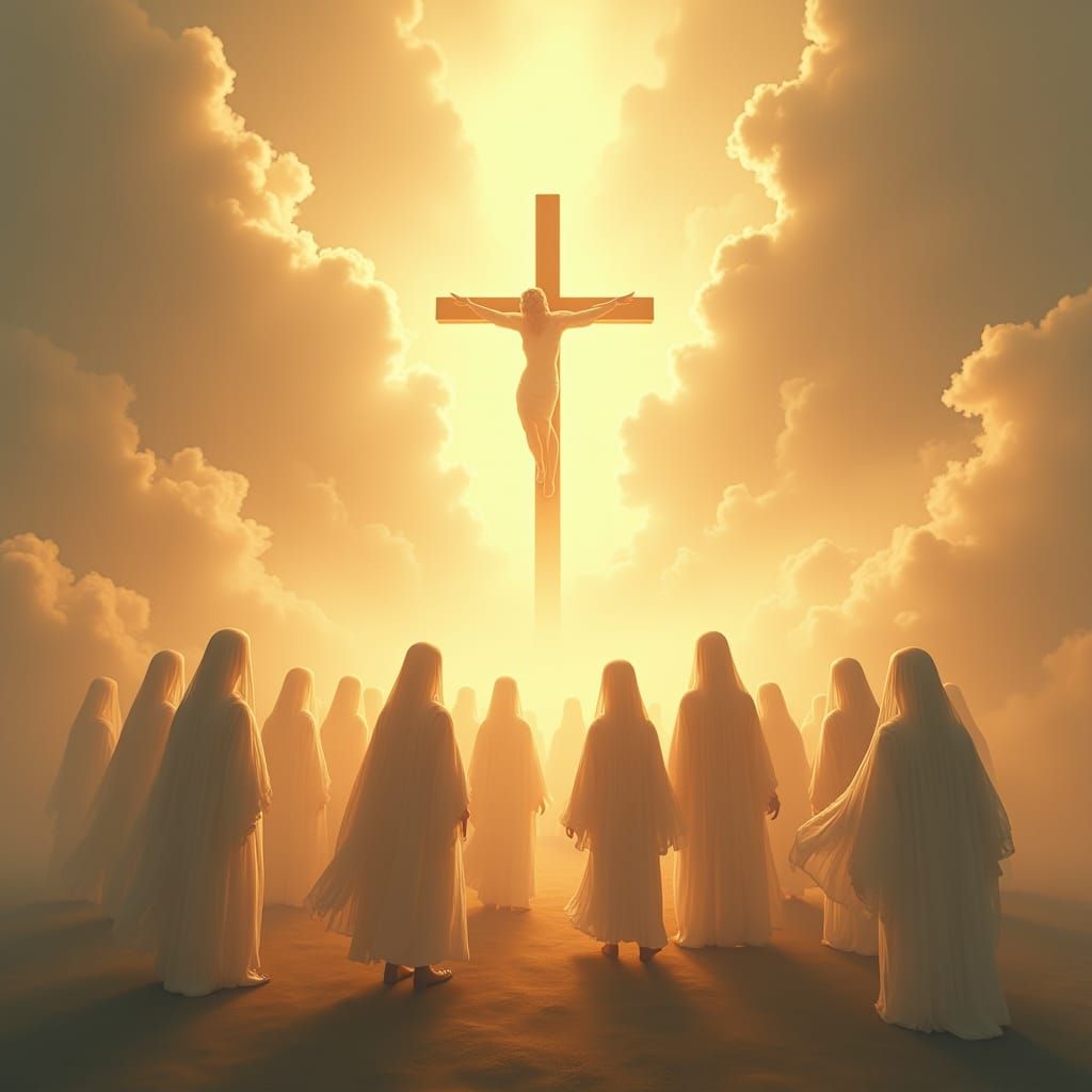 Ethereal Gathering at the Saving Cross