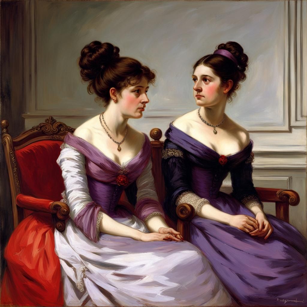 Hesitant Bride: A Toulmouche-Inspired Scene