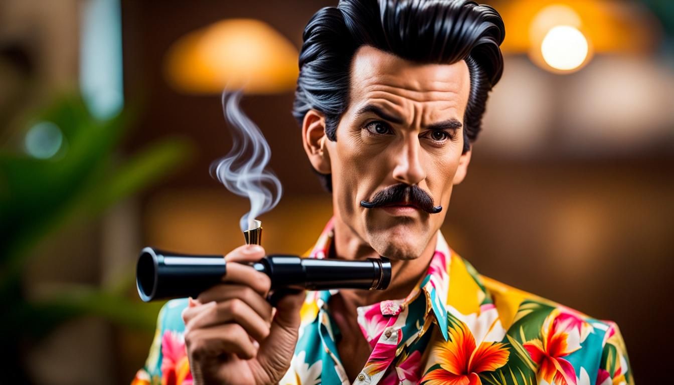 Ace Ventura, Pet Detective, in a Professional Photo