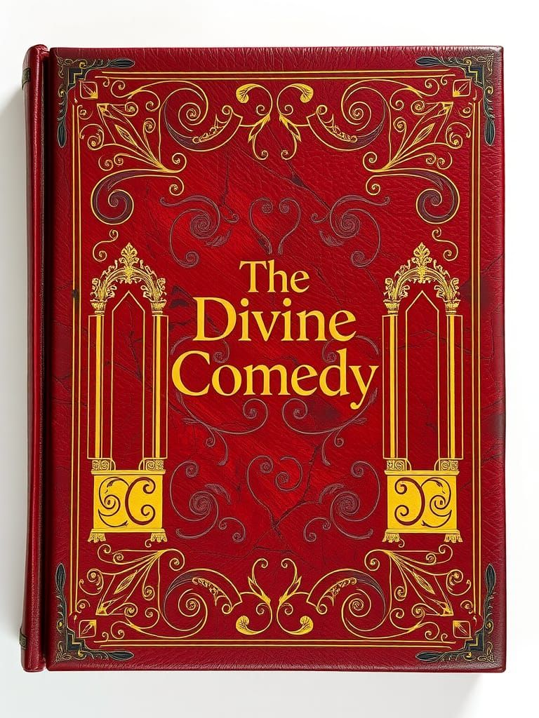 Book cover for Calibre/Librera - Dante attempt 1