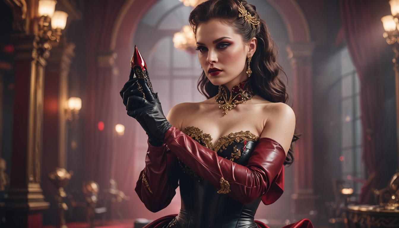 Stiletto Boot Display in High-End Fashion Style