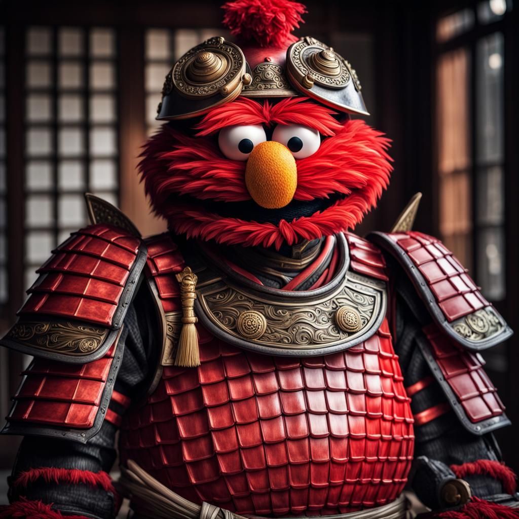 samurai Elmo