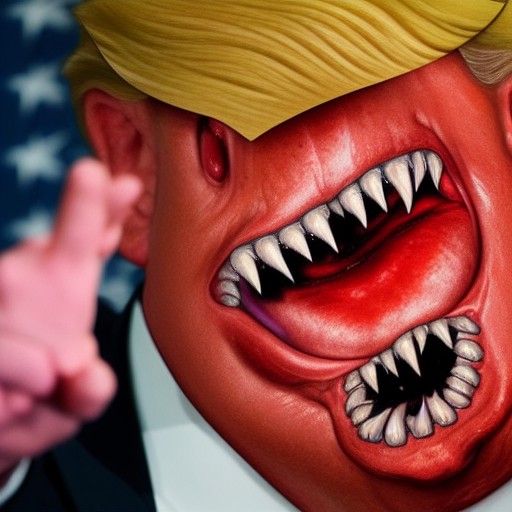 Horrifying Tentacle Attack on a Man's Face