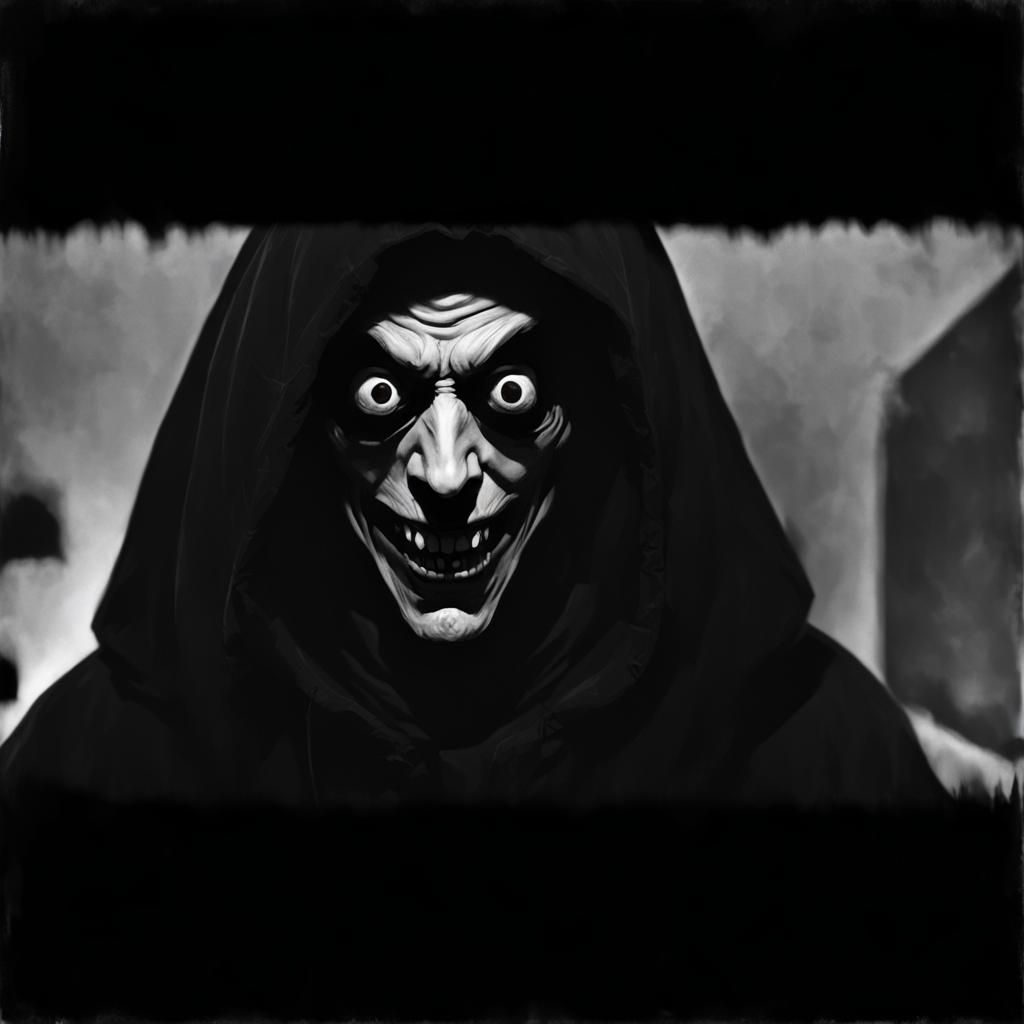 Horrifying Sleep Paralysis Demon in Dark Room