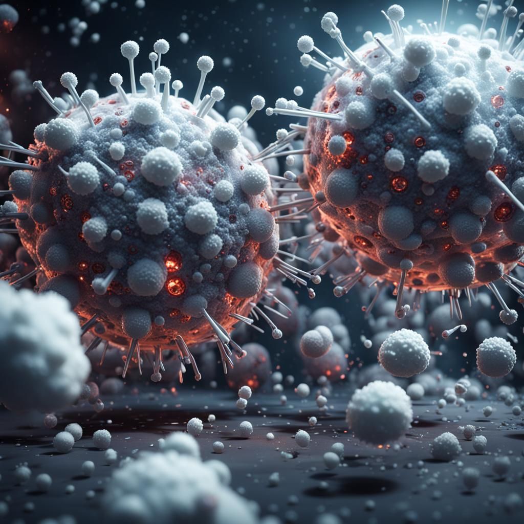 Virus Under Attack: 3D Game Cinematic Graphics