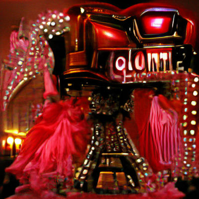 Moulin Rouge Inspired AI Art