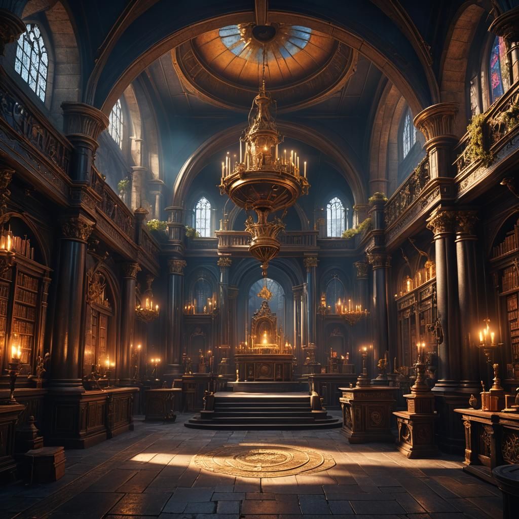 Magic Academy Lesson in Detailed Matte Painting