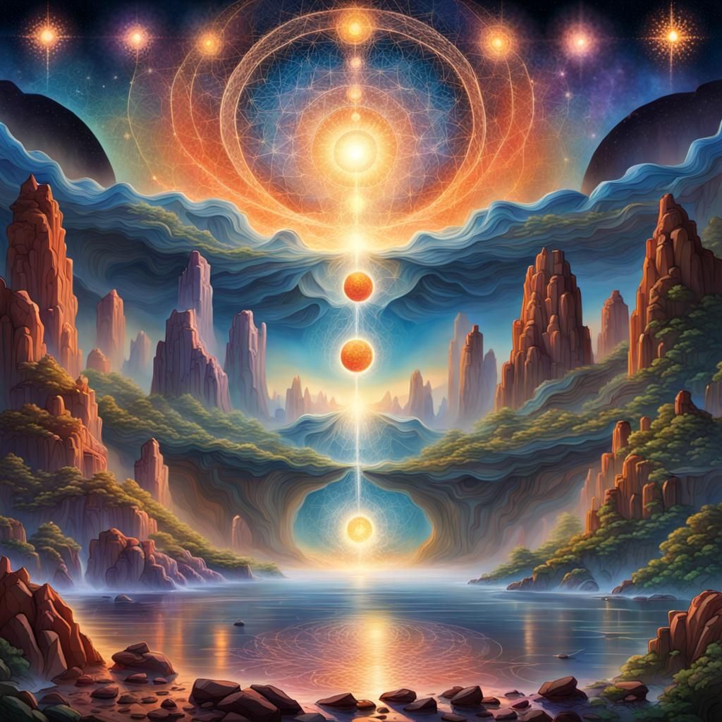 AI Interpretation of Mystical Vibrations