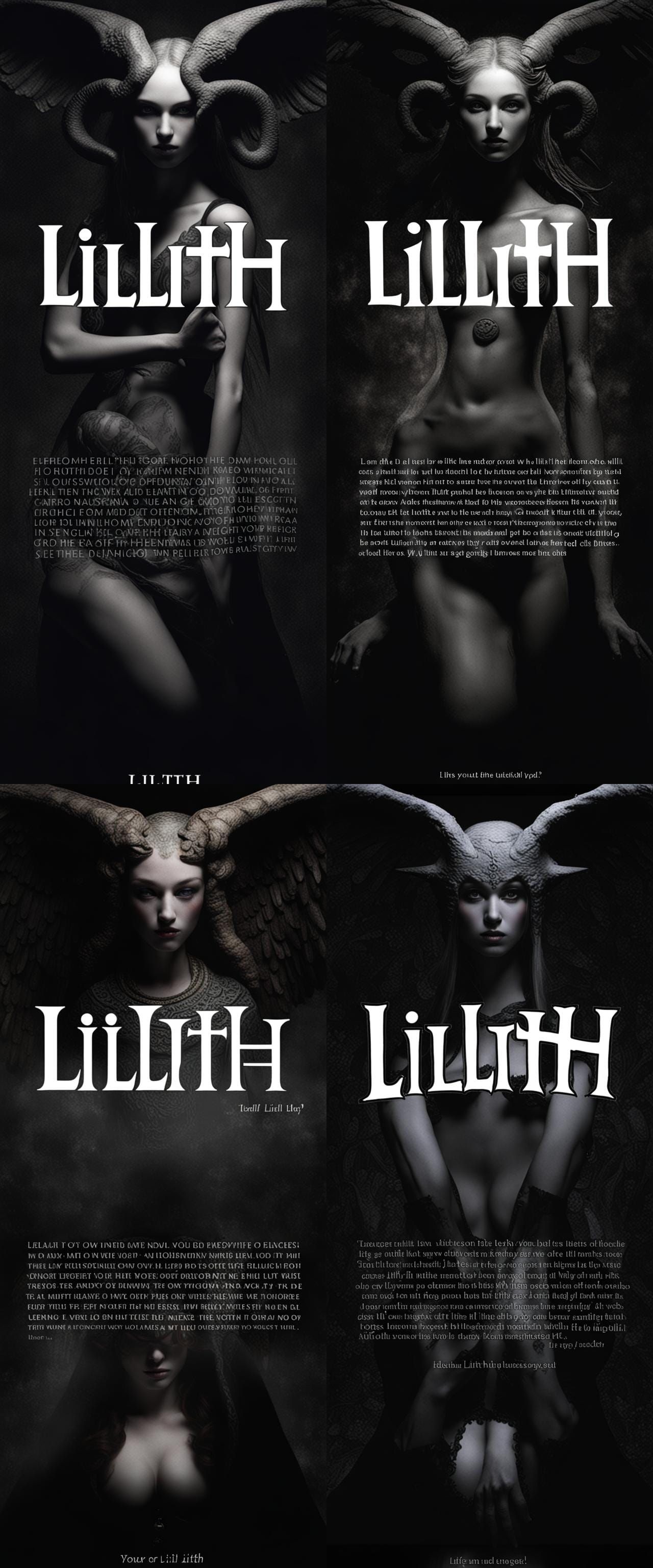 Lilith with Integrated English Text