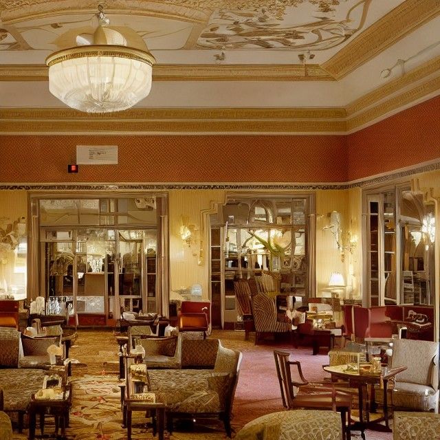 Classic Hotel in Wes Anderson Style