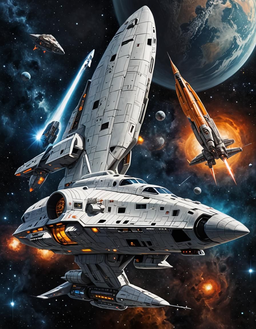 AI Generated Spaceship