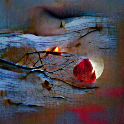 Contemplative Scene of Memory and Longing