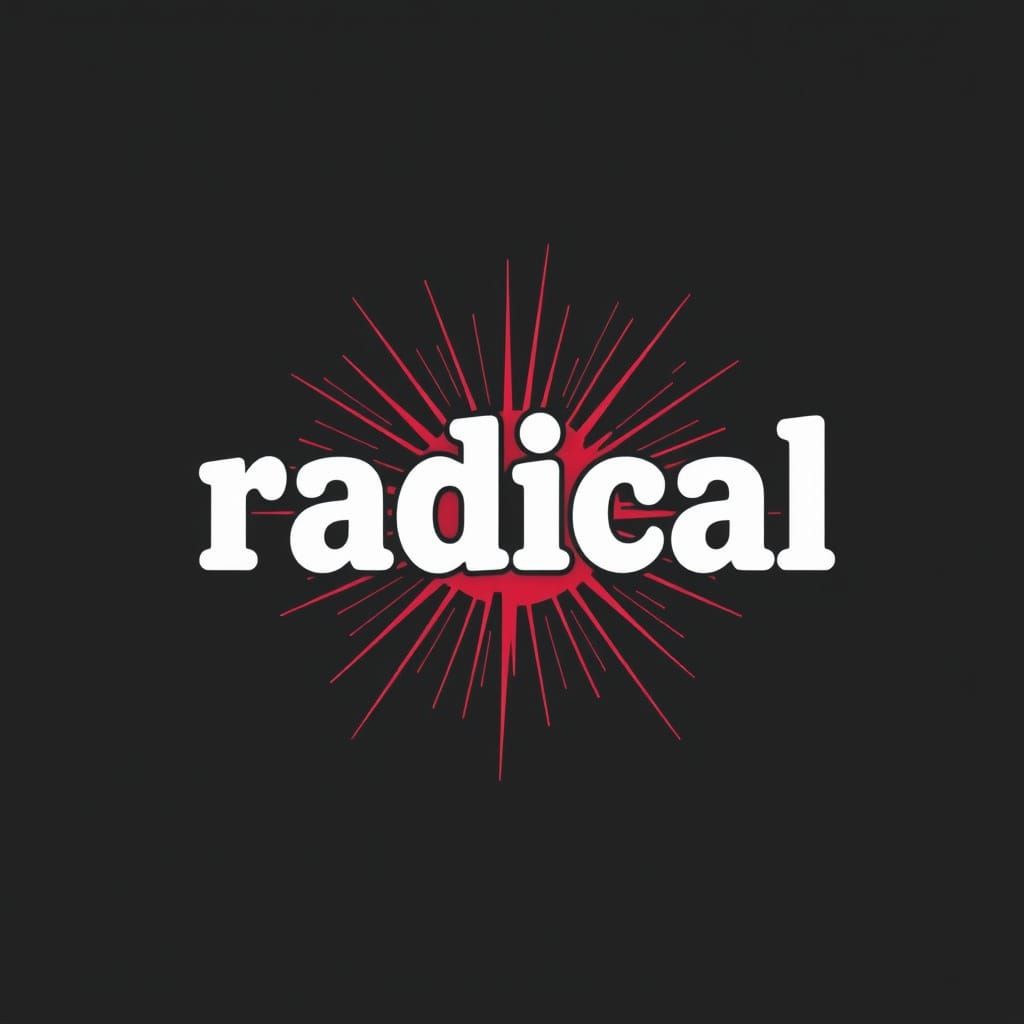 In the 1980s, the word "radical" was indeed shortened to "rad" and became a popular slang term.
When someone said "That ...