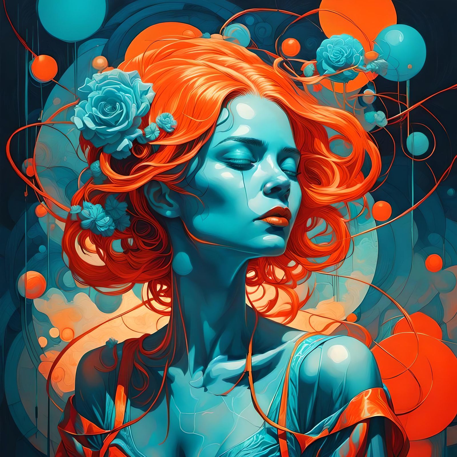 Veiled Blossoms of Fortune