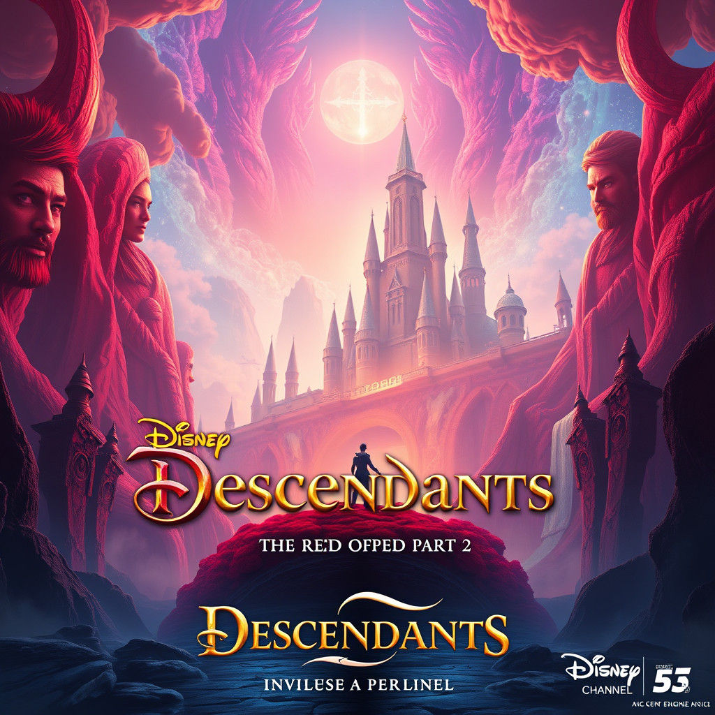 Majestic Poster for Descendants: The Rise of Red