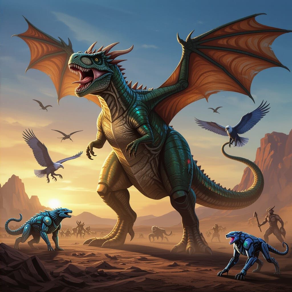 Colossal Fusion Creature: Apex of Legend and Fear