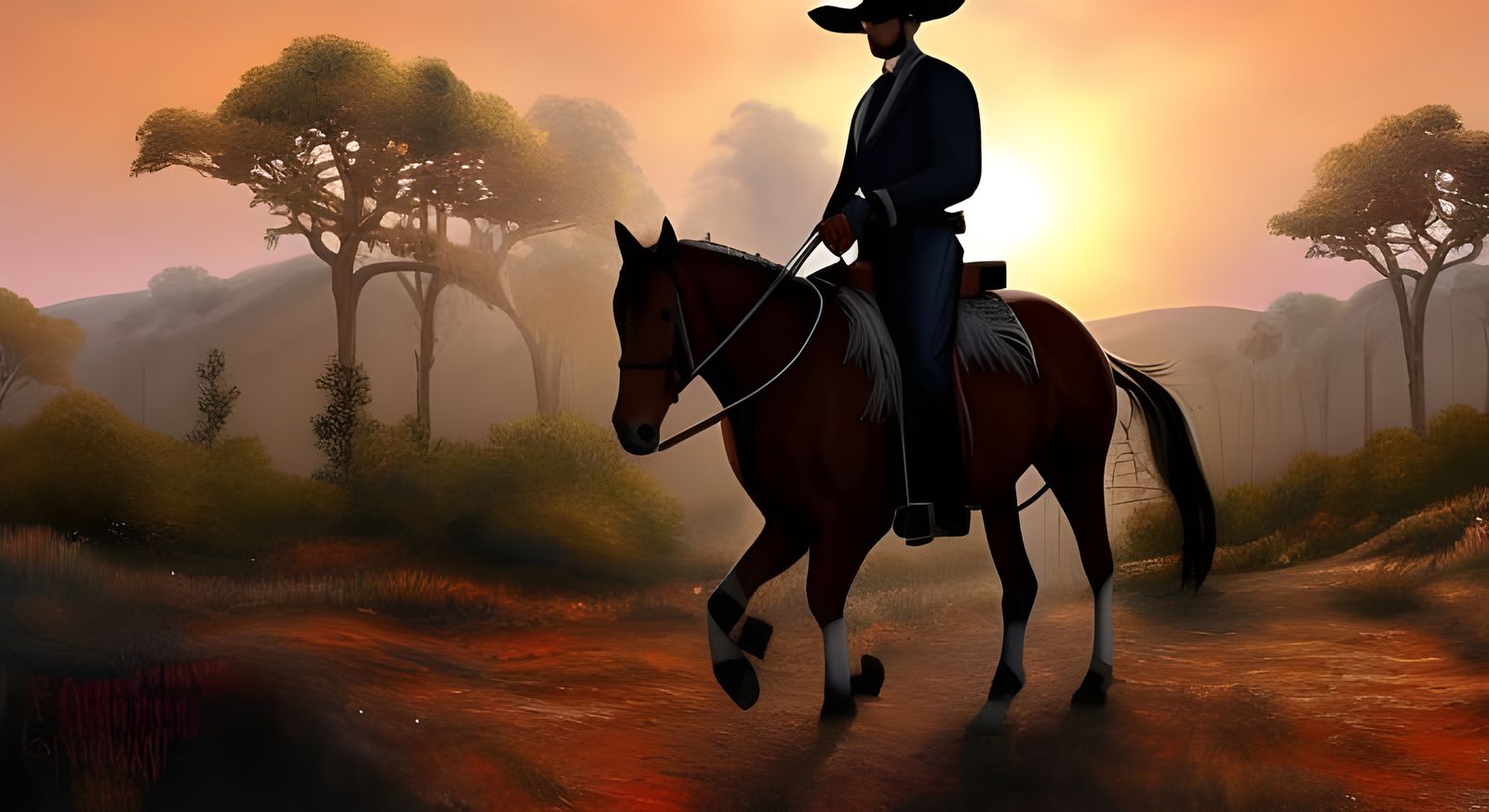 A Cowboy And His Steed #9